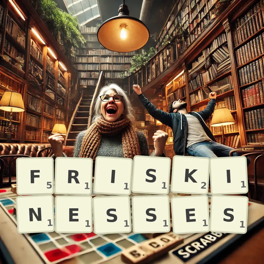 List of words with letters FRISKINESSES Words with letters FRISKINESSES