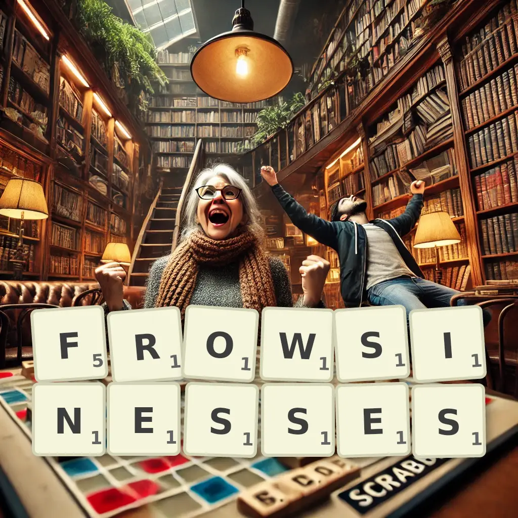 List of words with letters FROWSINESSES Words with letters FROWSINESSES