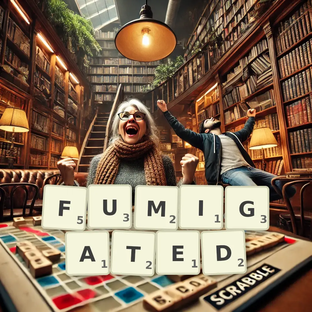 List of words with letters FUMIGATED Words with letters FUMIGATED