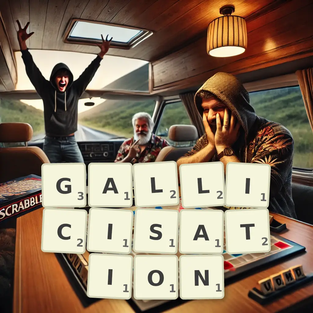 List of words with letters GALLICISATION Words with letters GALLICISATION