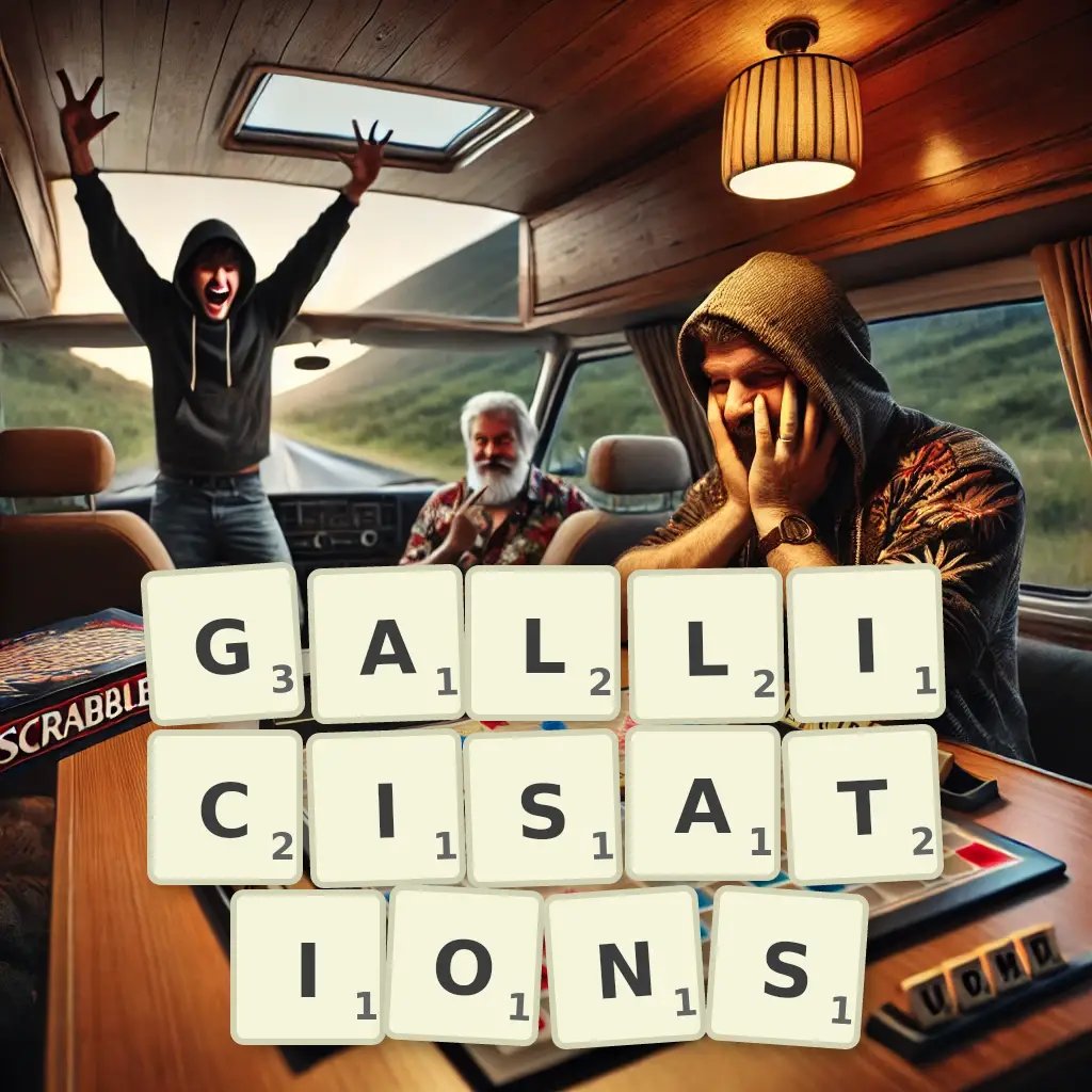 List of words with letters GALLICISATIONS Words with letters GALLICISATIONS