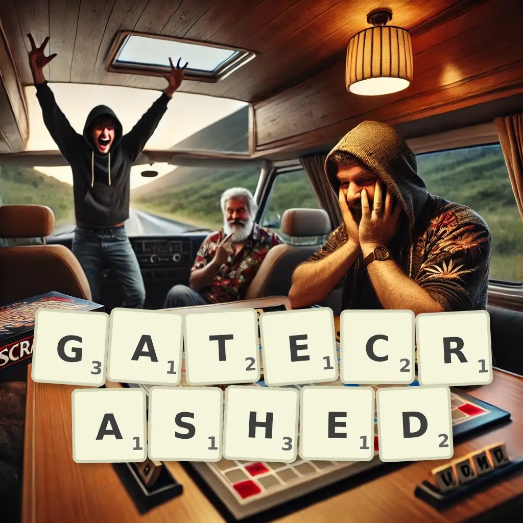 List of words with letters GATECRASHED Words with letters GATECRASHED