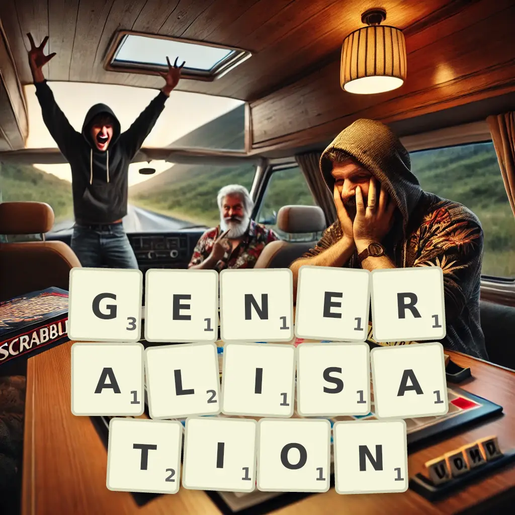 List of words with letters GENERALISATION Words with letters GENERALISATION