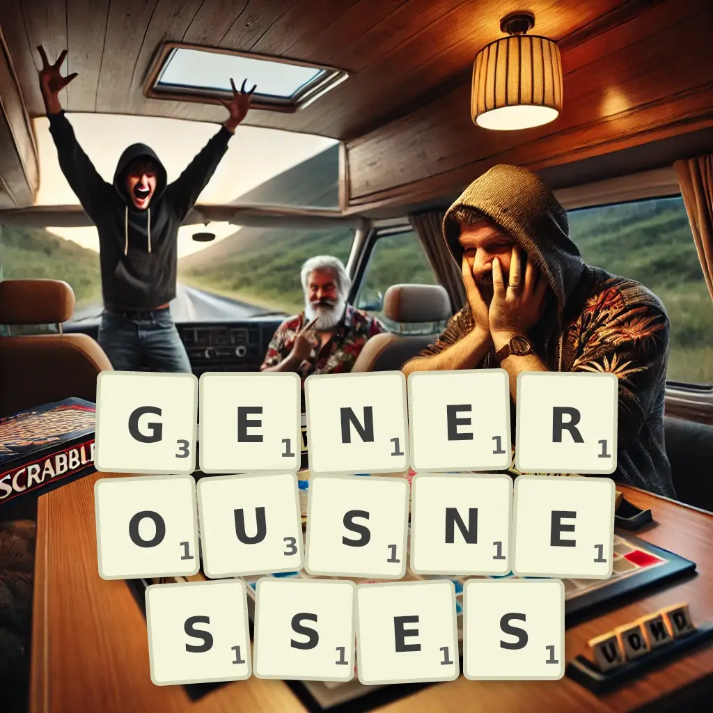 List of words with letters GENEROUSNESSES Words with letters GENEROUSNESSES