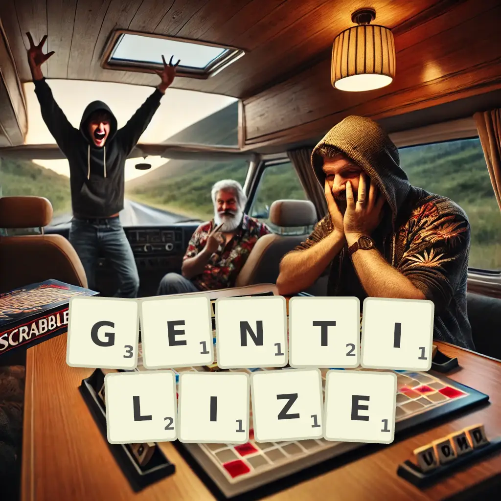 List of words with letters GENTILIZE Words with letters GENTILIZE