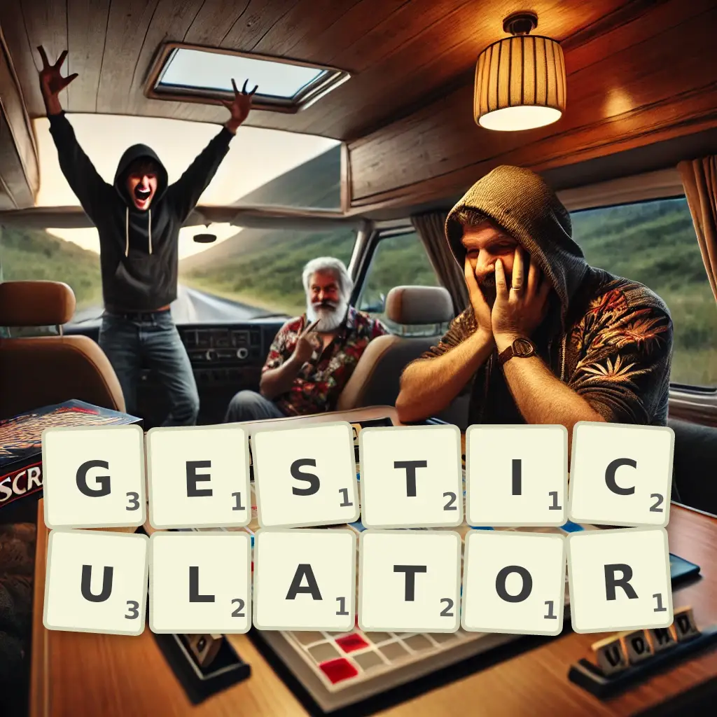 List of words with letters GESTICULATOR Words with letters GESTICULATOR