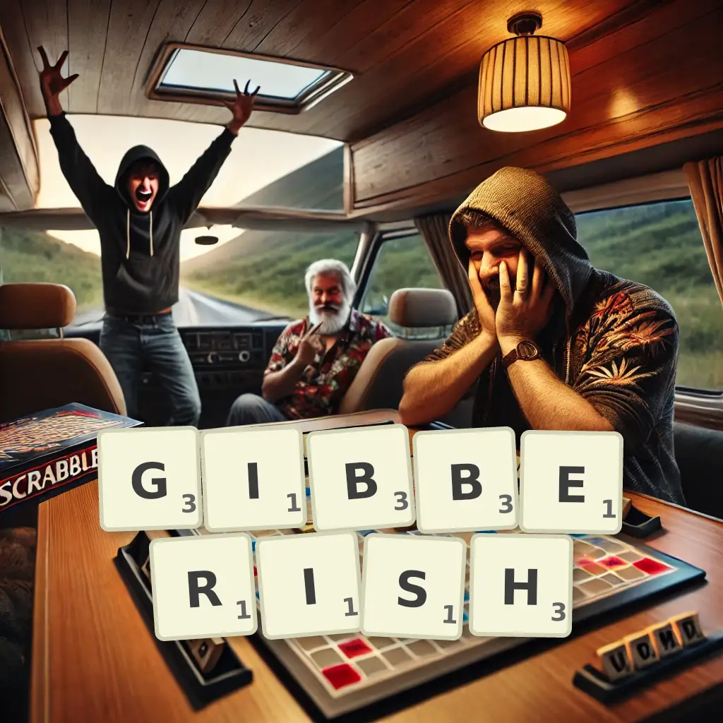List of words with letters GIBBERISH Words with letters GIBBERISH