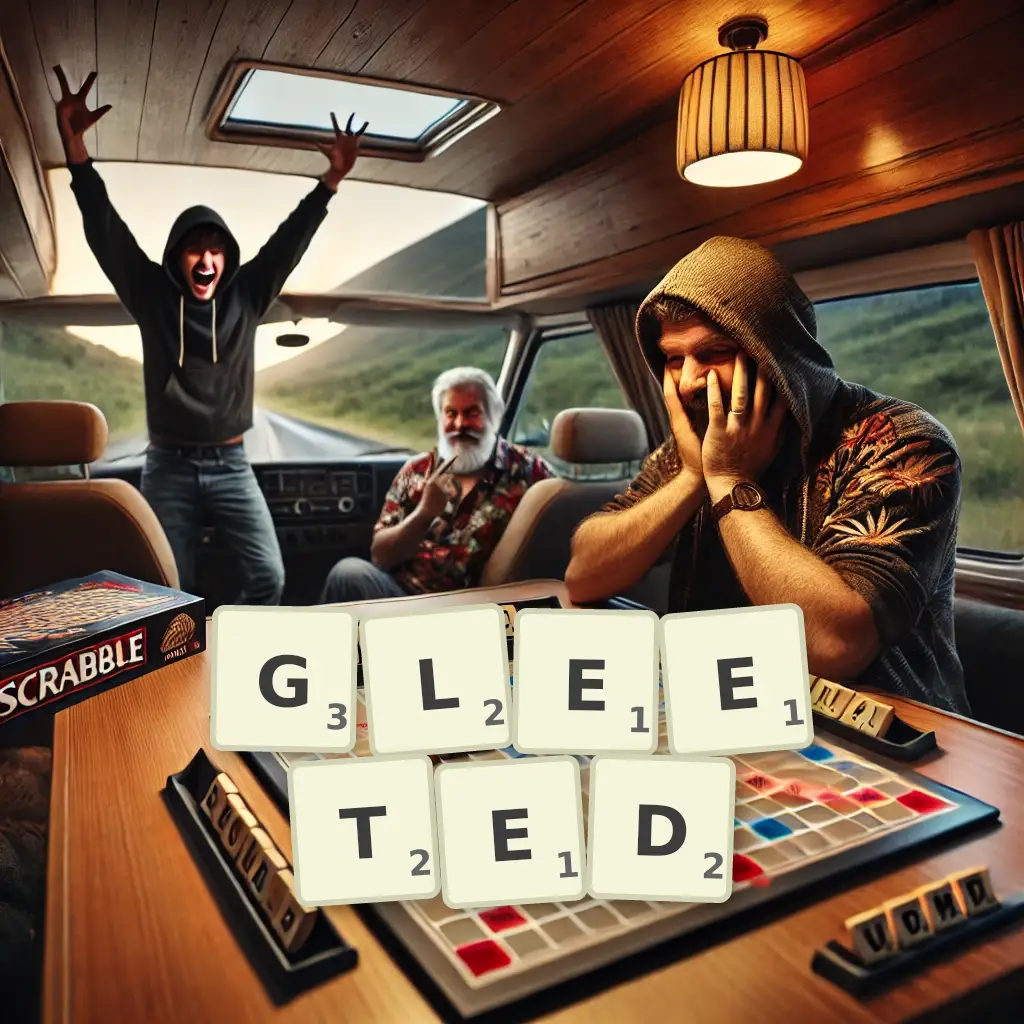 List of words with letters GLEETED Words with letters GLEETED