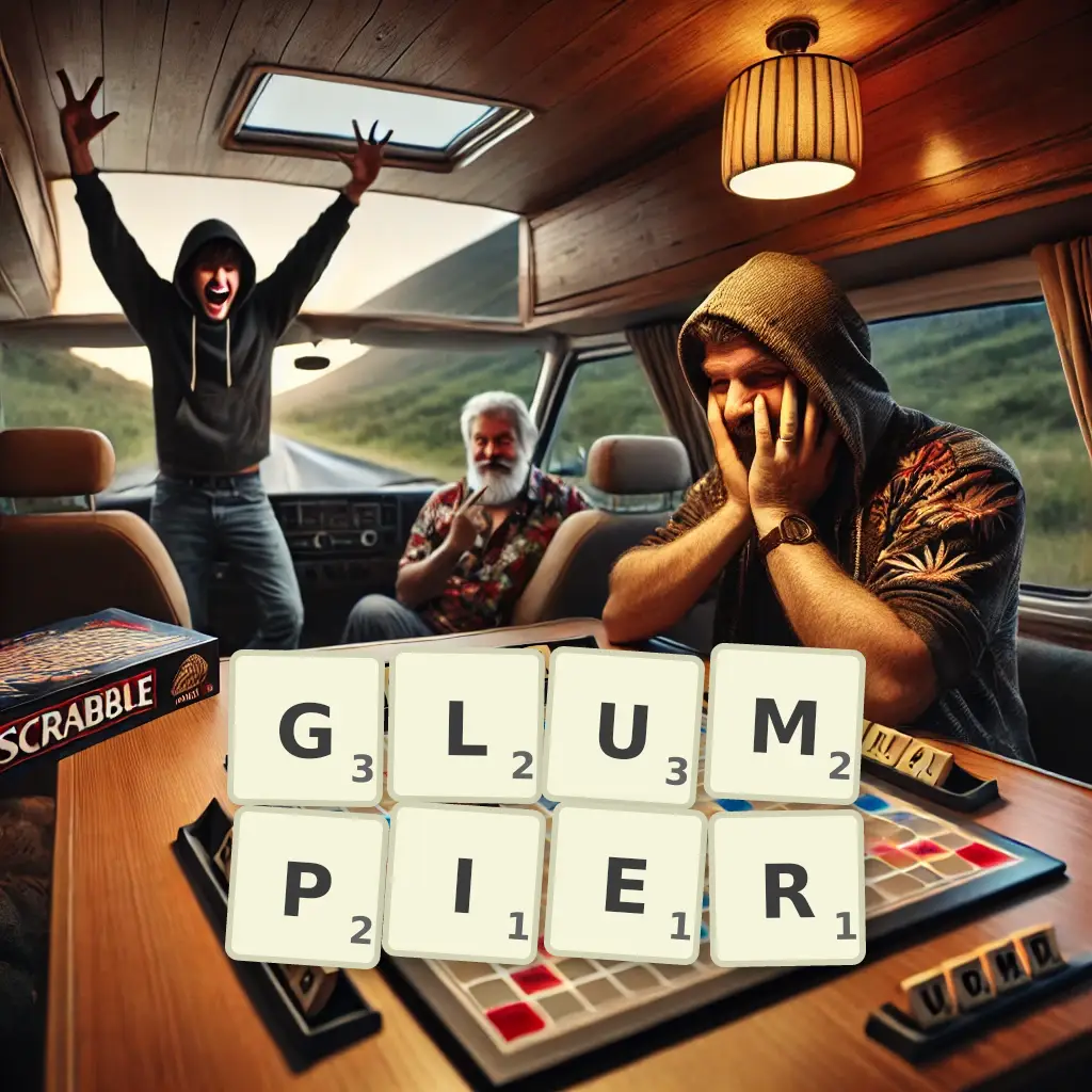 List of words with letters GLUMPIER Words with letters GLUMPIER