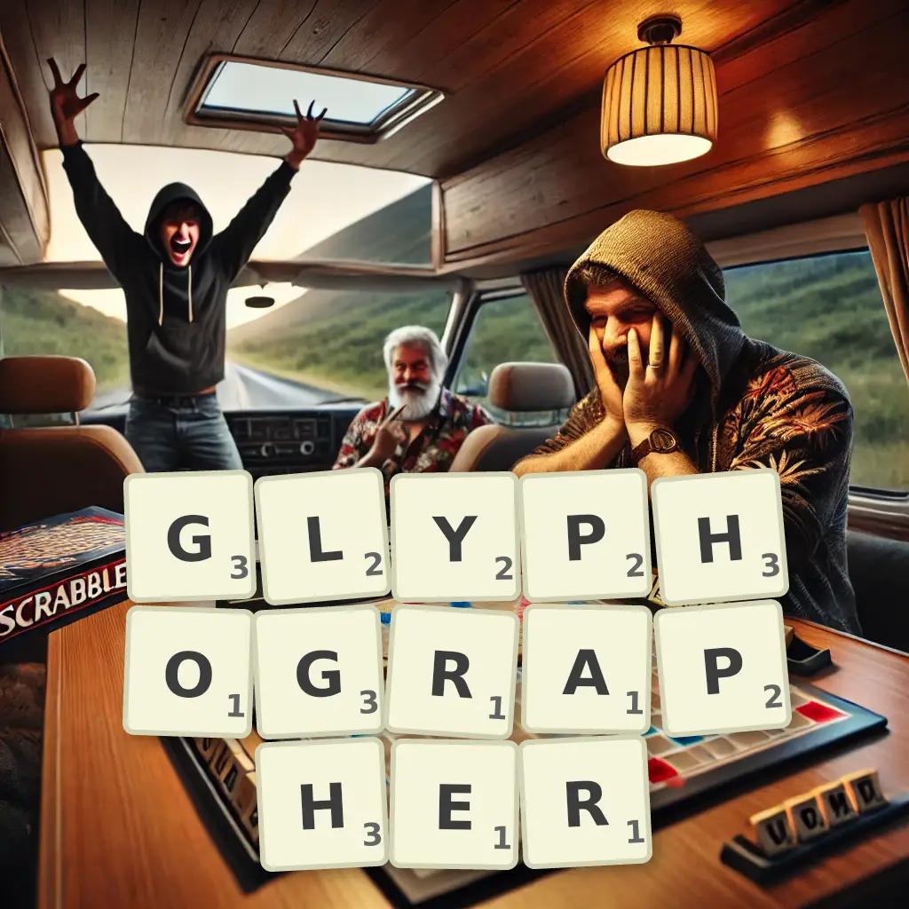 List of words with letters GLYPHOGRAPHER Words with letters GLYPHOGRAPHER