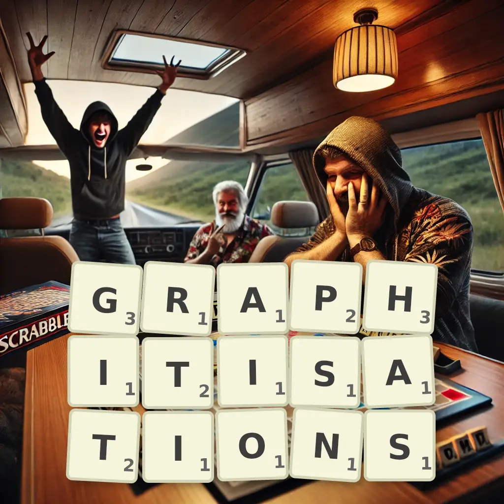 List of words with letters GRAPHITISATIONS Words with letters GRAPHITISATIONS