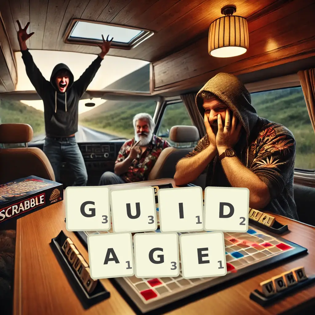 List of words with letters GUIDAGE Words with letters GUIDAGE