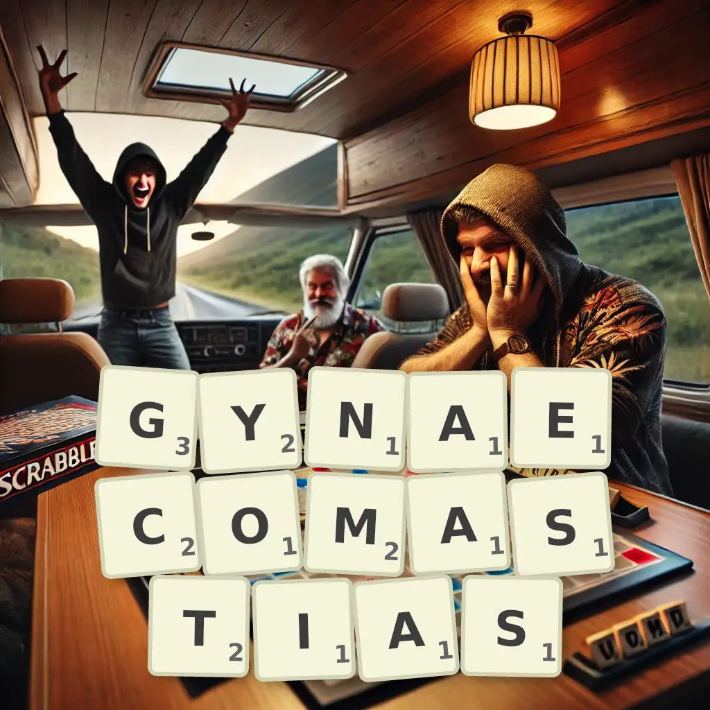 List of words with letters GYNAECOMASTIAS Words with letters GYNAECOMASTIAS