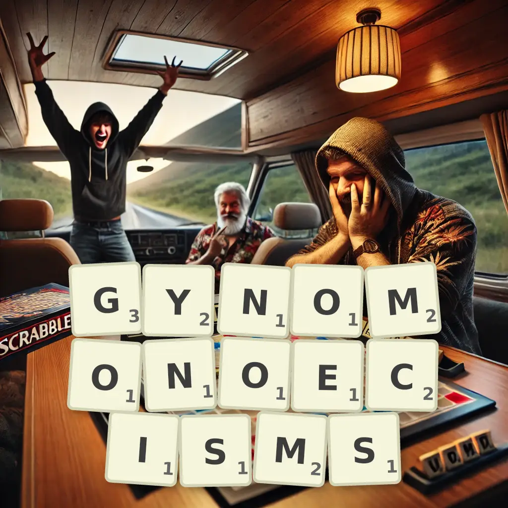 List of words with letters GYNOMONOECISMS Words with letters GYNOMONOECISMS
