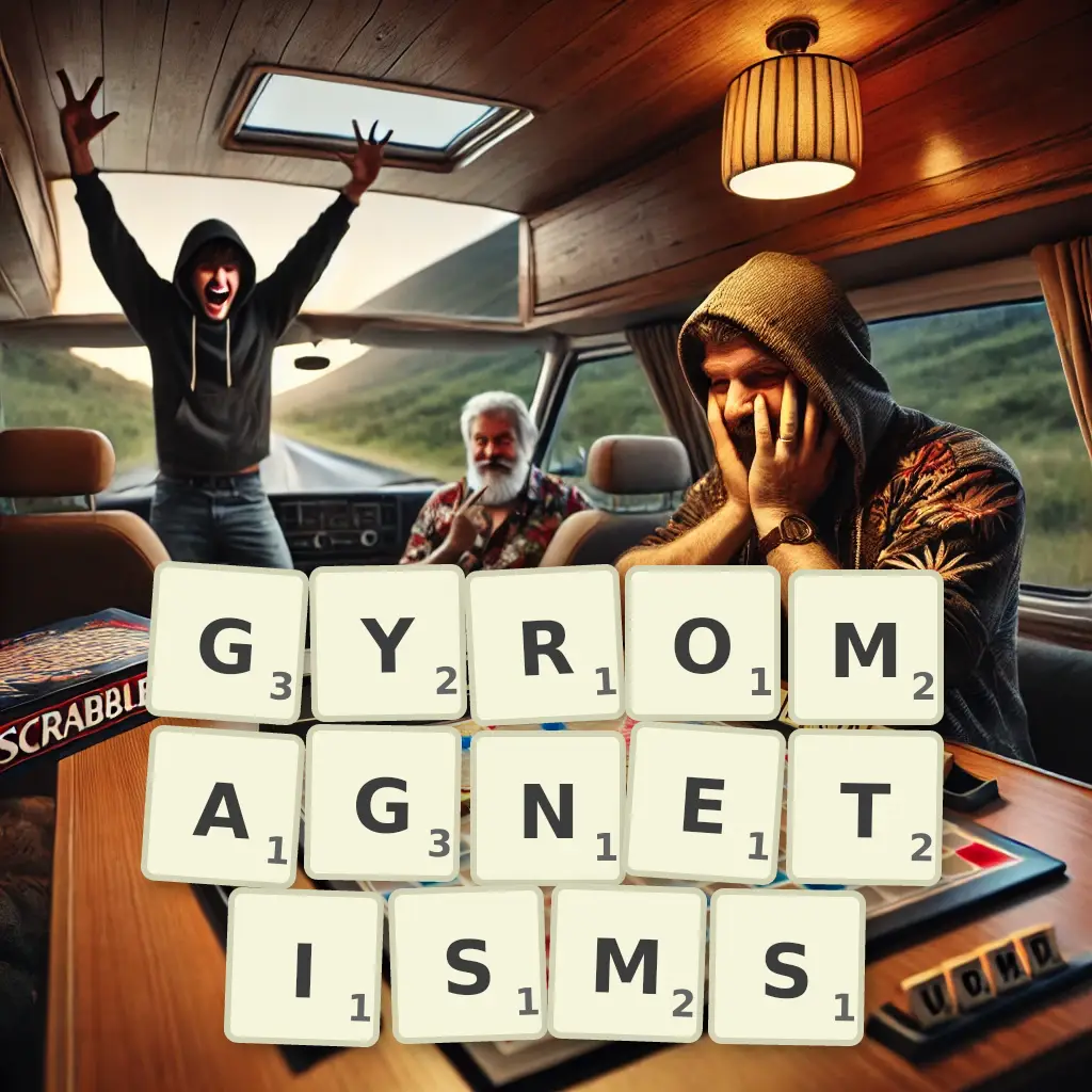 List of words with letters GYROMAGNETISMS Words with letters GYROMAGNETISMS