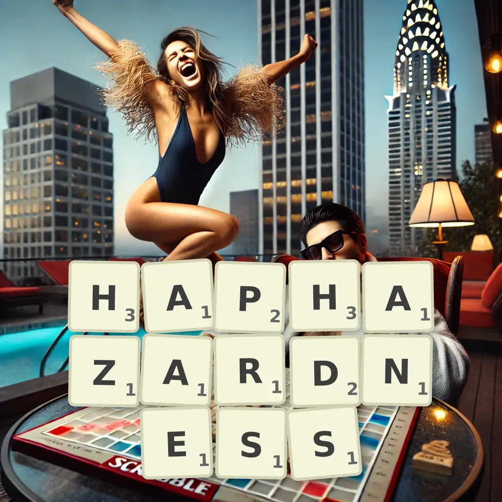 List of words with letters HAPHAZARDNESS Words with letters HAPHAZARDNESS