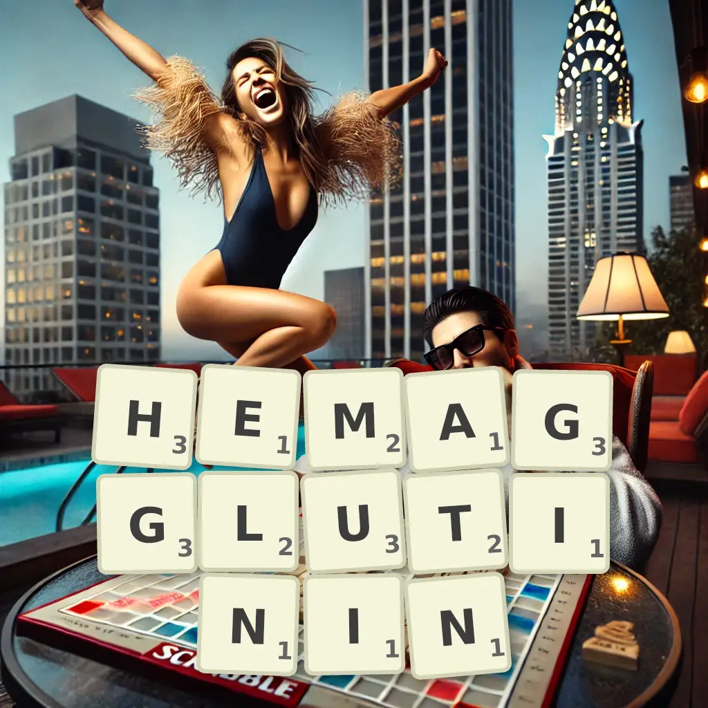 List of words with letters HEMAGGLUTININ Words with letters HEMAGGLUTININ