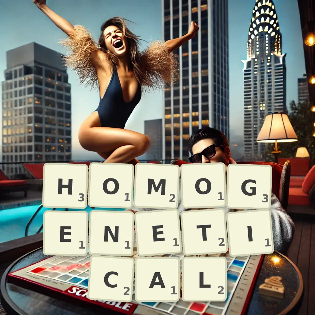List of words with letters HOMOGENETICAL Words with letters HOMOGENETICAL