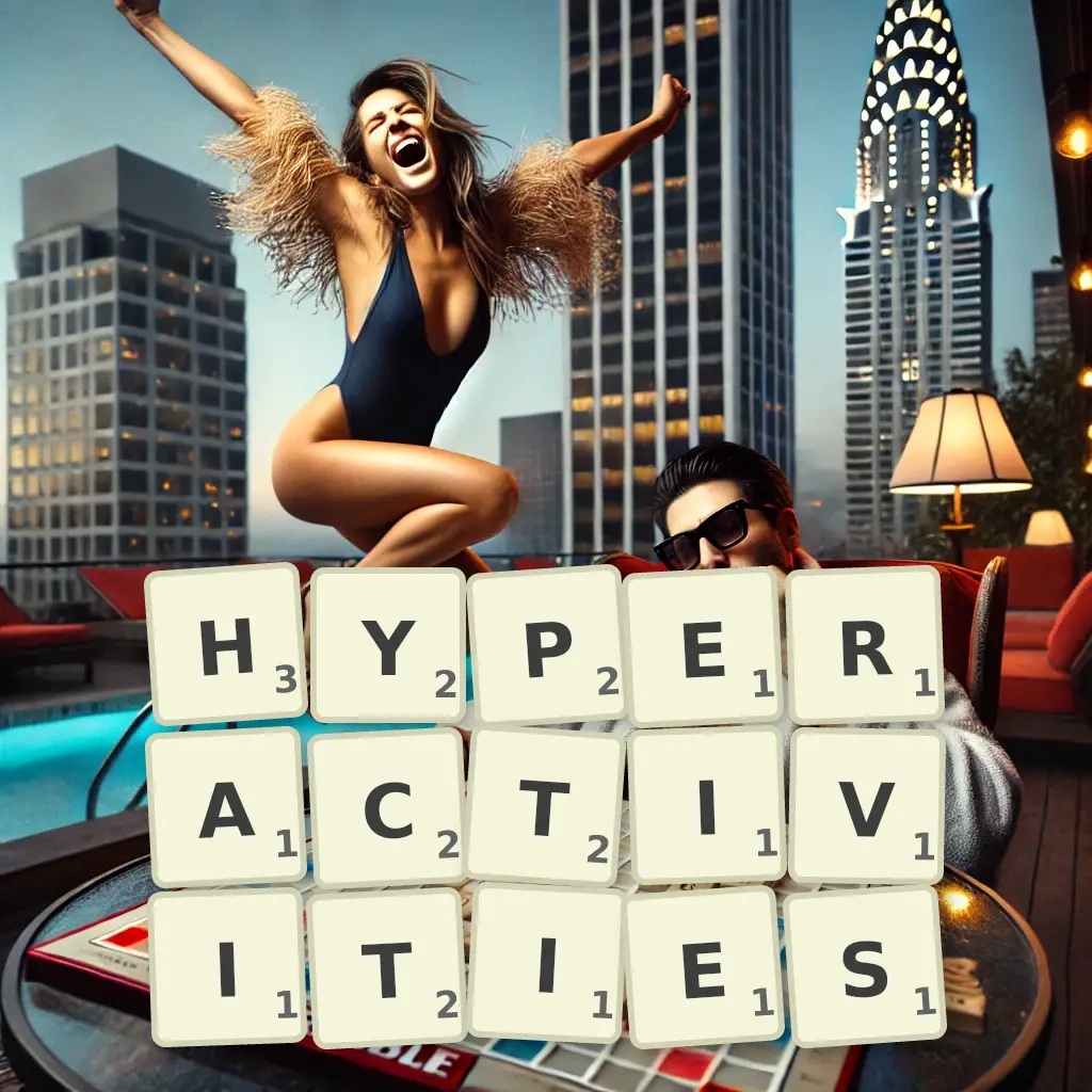 List of words with letters HYPERACTIVITIES Words with letters HYPERACTIVITIES