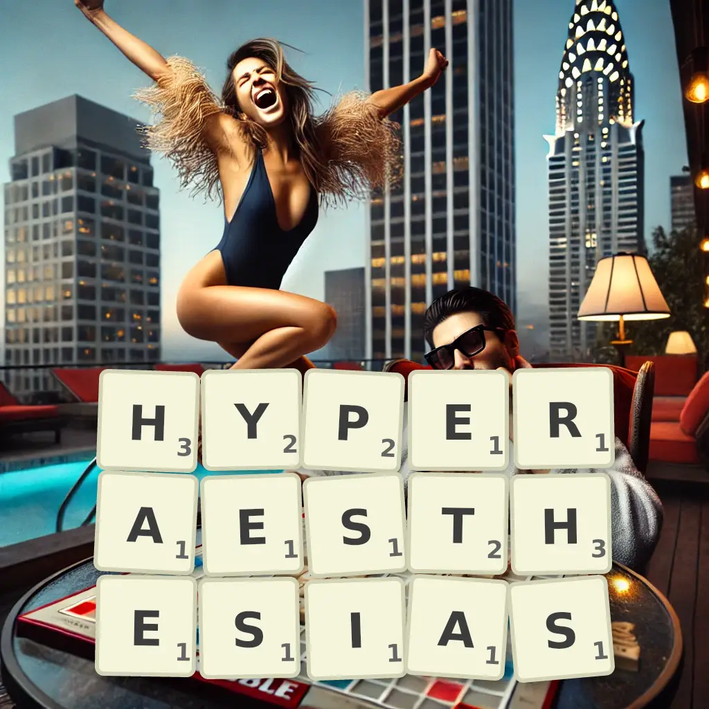 List of words with letters HYPERAESTHESIAS Words with letters HYPERAESTHESIAS