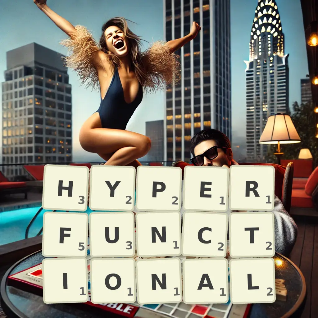List of words with letters HYPERFUNCTIONAL Words with letters HYPERFUNCTIONAL