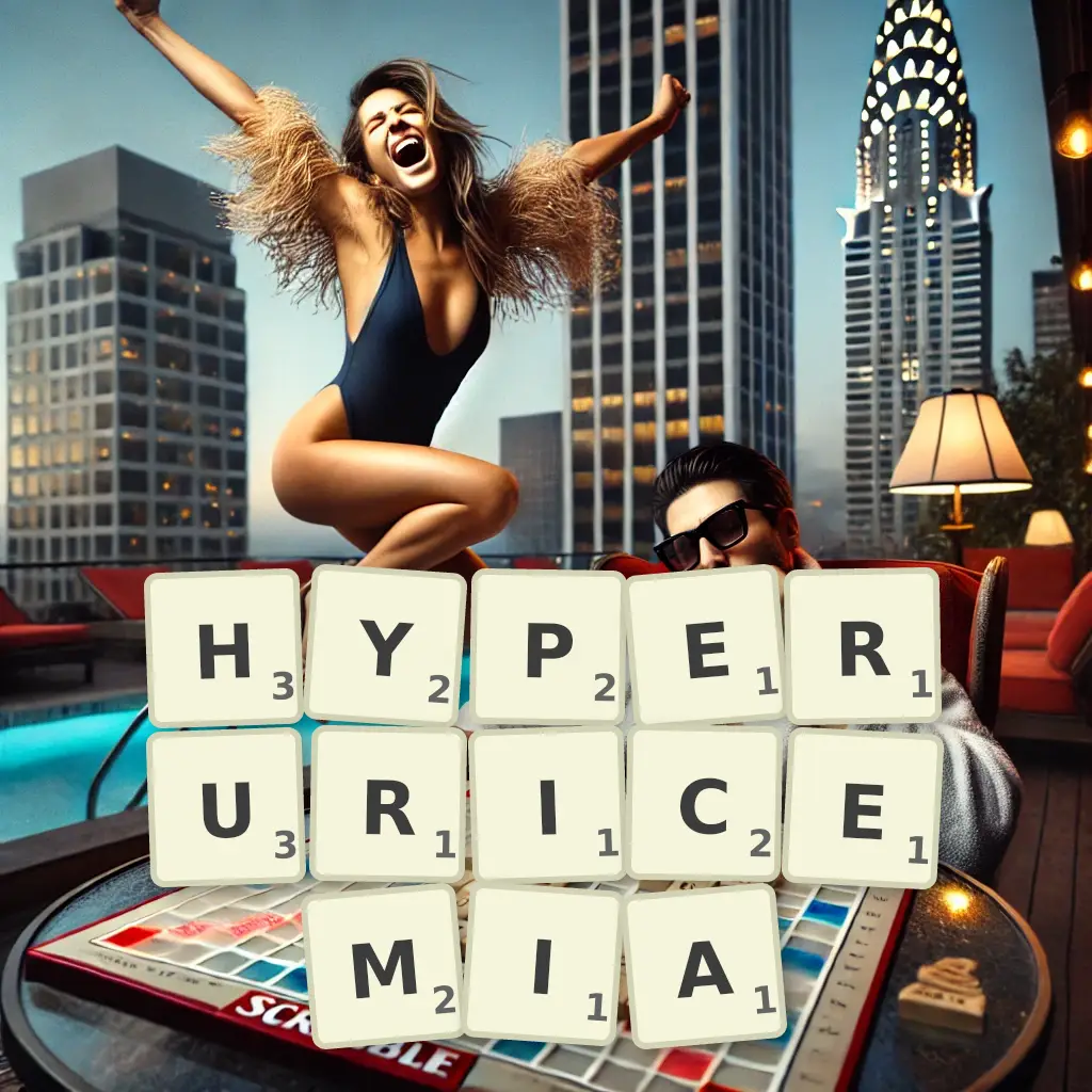 List of words with letters HYPERURICEMIA Words with letters HYPERURICEMIA