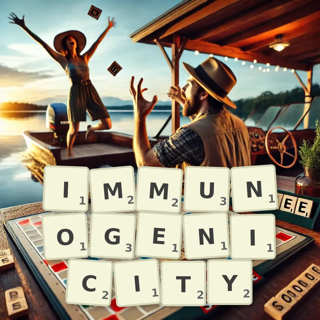 List of words with letters IMMUNOGENICITY Words with letters IMMUNOGENICITY