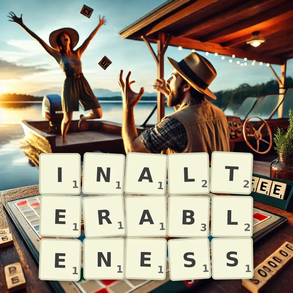 List of words with letters INALTERABLENESS Words with letters INALTERABLENESS