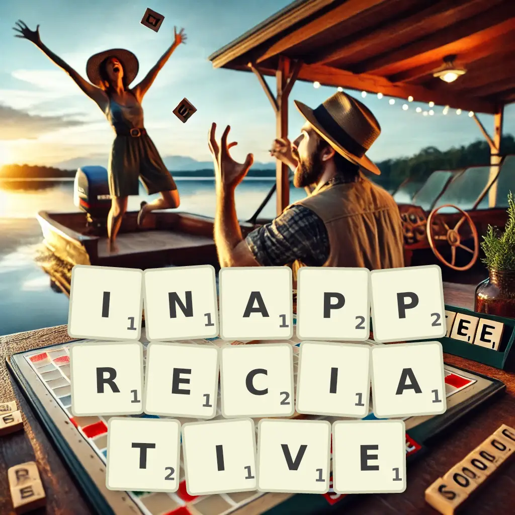 List of words with letters INAPPRECIATIVE Words with letters INAPPRECIATIVE