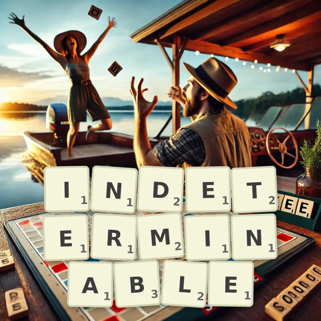 List of words with letters INDETERMINABLE Words with letters INDETERMINABLE
