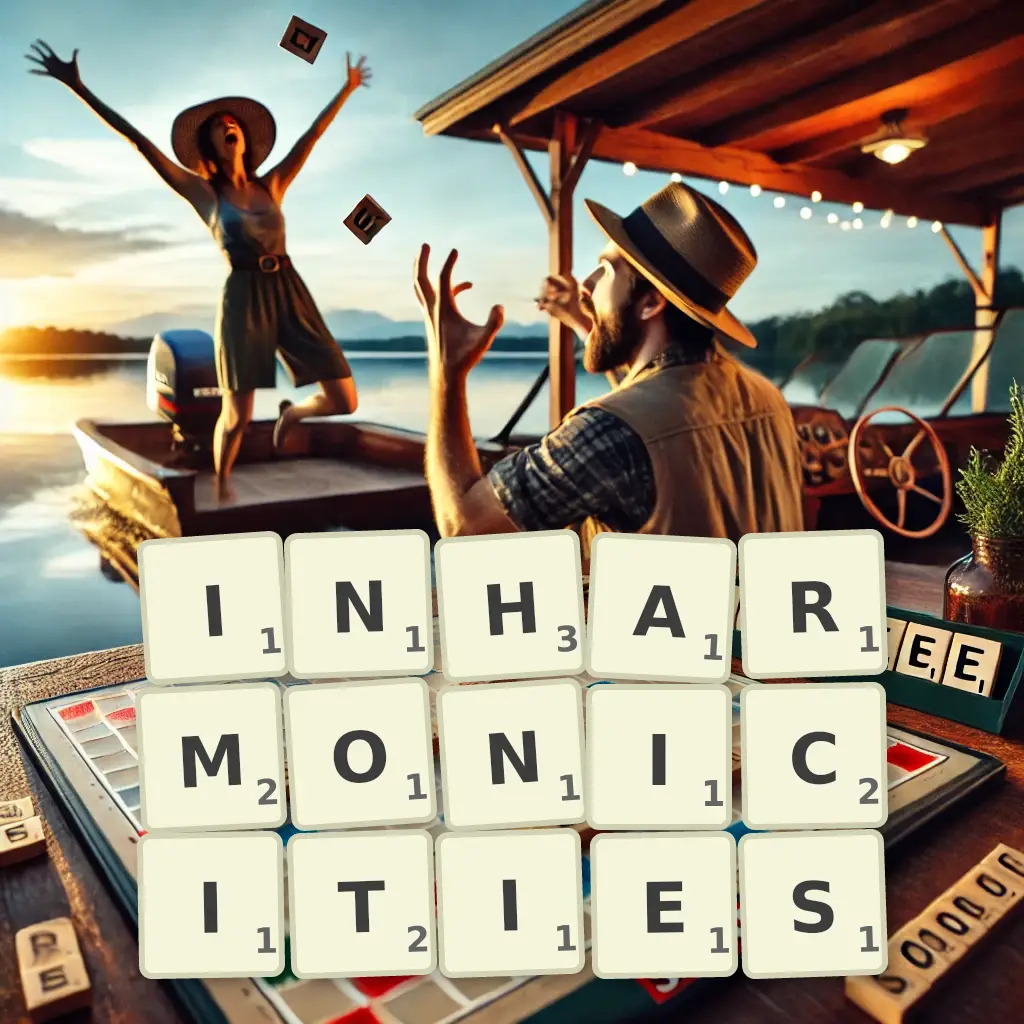 List of words with letters INHARMONICITIES Words with letters INHARMONICITIES