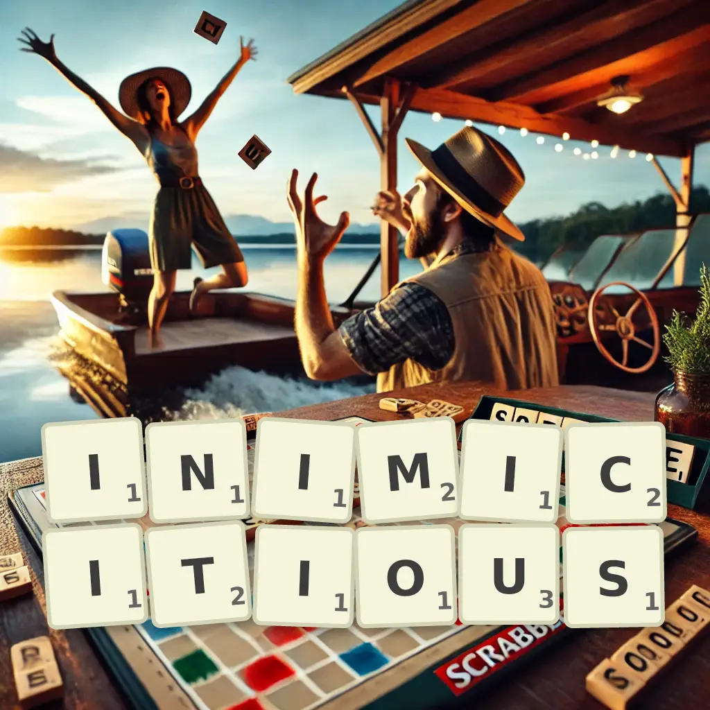 List of words with letters INIMICITIOUS Words with letters INIMICITIOUS