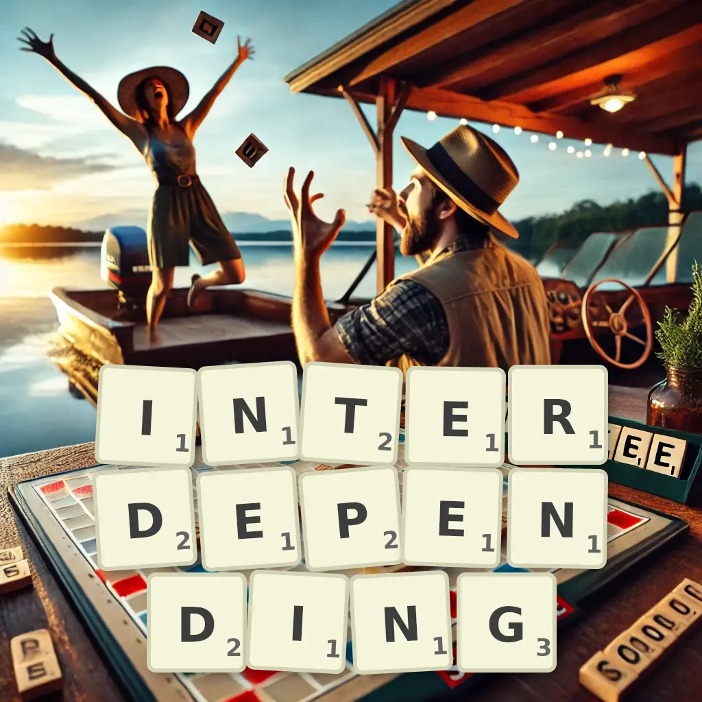 List of words with letters INTERDEPENDING Words with letters INTERDEPENDING
