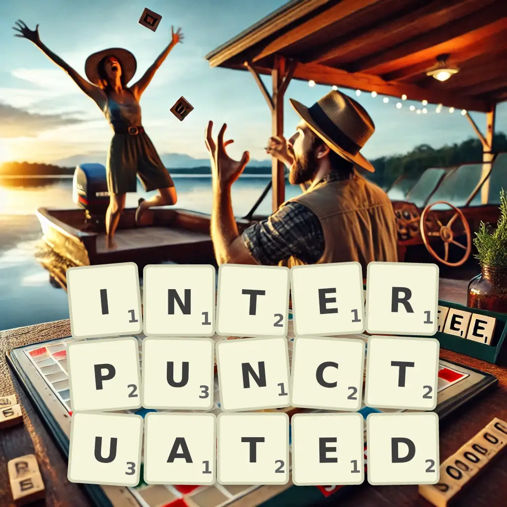 List of words with letters INTERPUNCTUATED Words with letters INTERPUNCTUATED