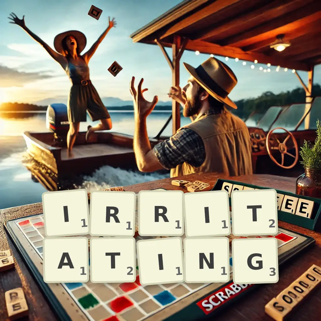 List of words with letters IRRITATING Words with letters IRRITATING