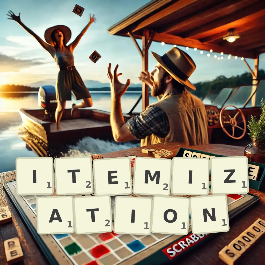 List of words with letters ITEMIZATION Words with letters ITEMIZATION