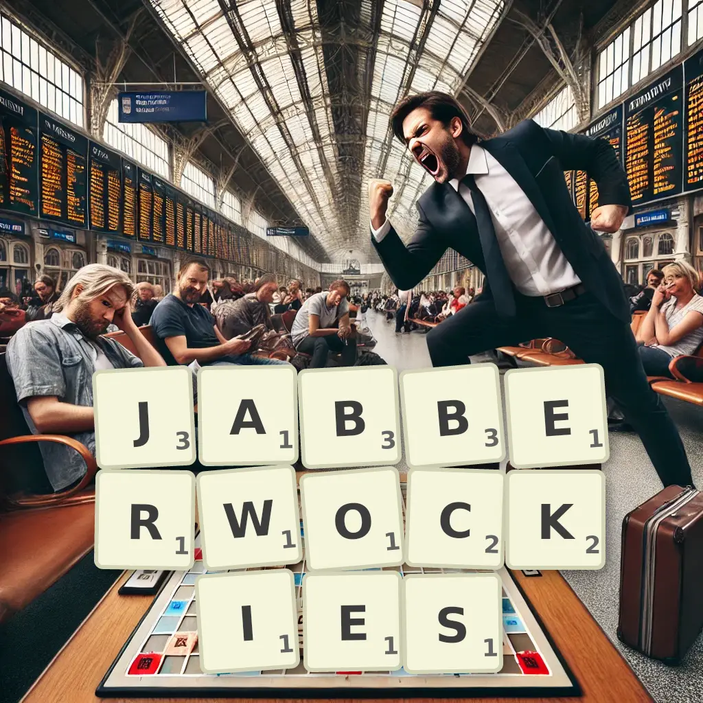 List of words with letters JABBERWOCKIES Words with letters JABBERWOCKIES
