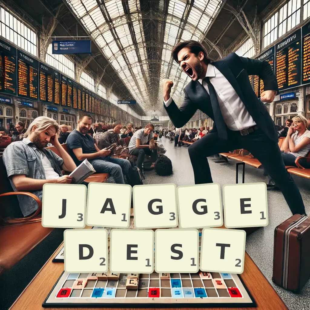 List of words with letters JAGGEDEST Words with letters JAGGEDEST