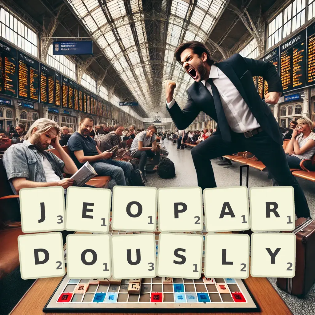 List of words with letters JEOPARDOUSLY Words with letters JEOPARDOUSLY