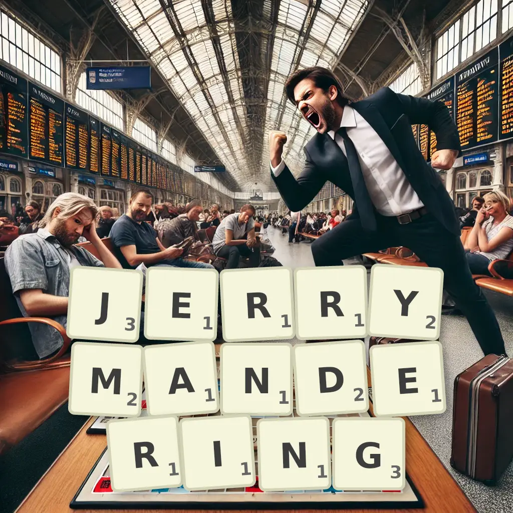 List of words with letters JERRYMANDERING Words with letters JERRYMANDERING