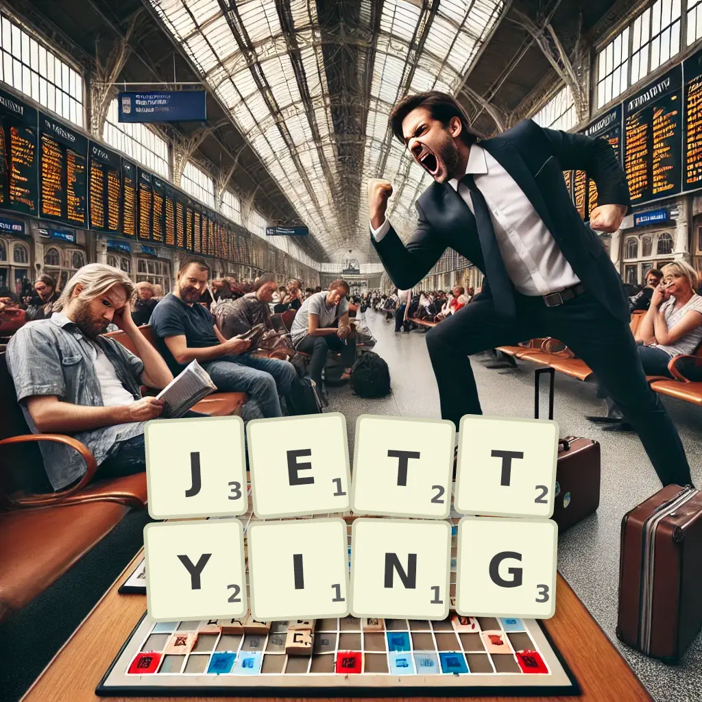 List of words with letters JETTYING Words with letters JETTYING