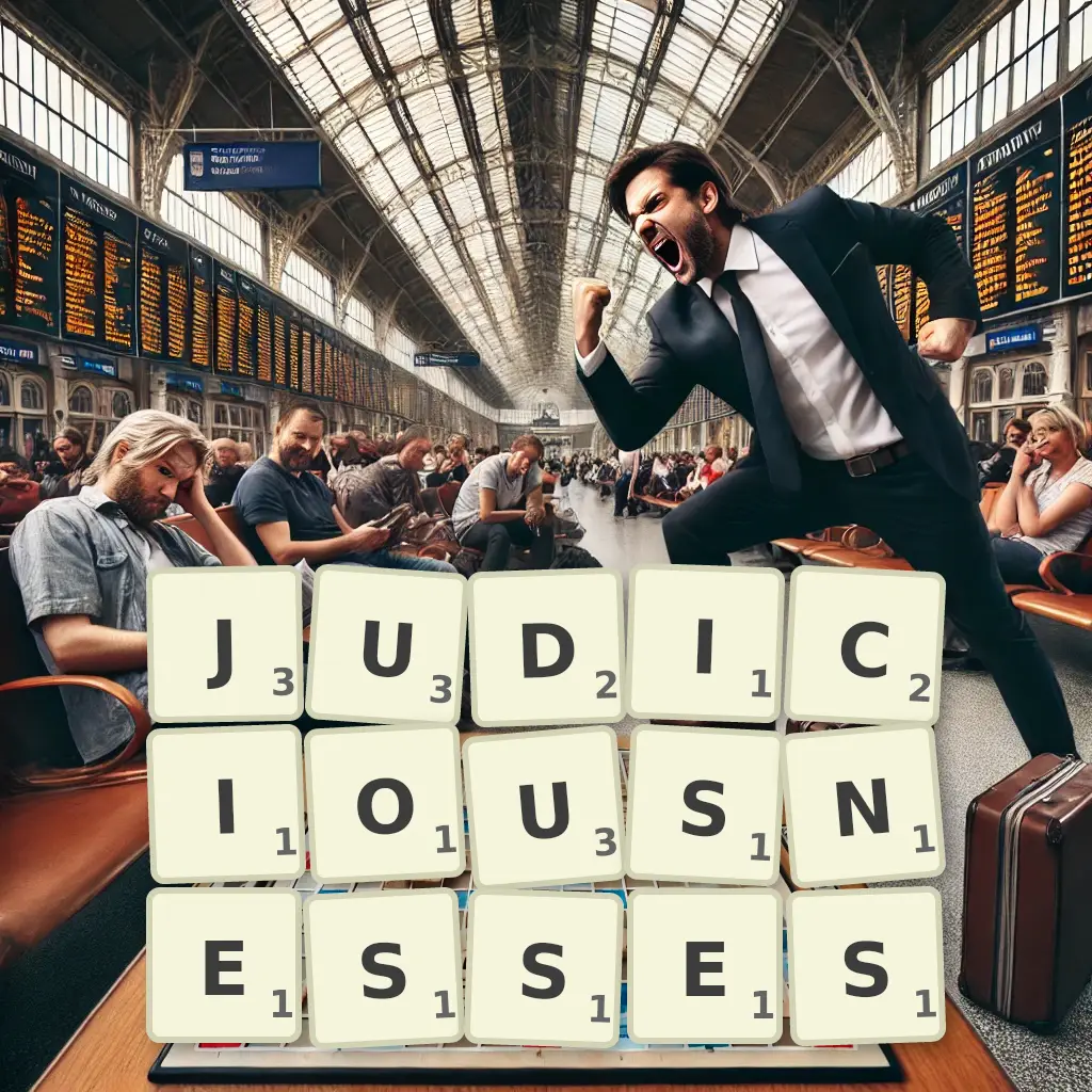 List of words with letters JUDICIOUSNESSES Words with letters JUDICIOUSNESSES