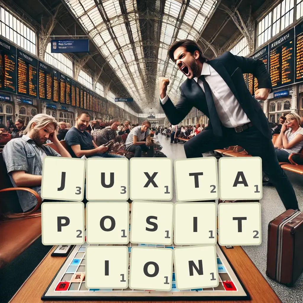 List of words with letters JUXTAPOSITION Words with letters JUXTAPOSITION