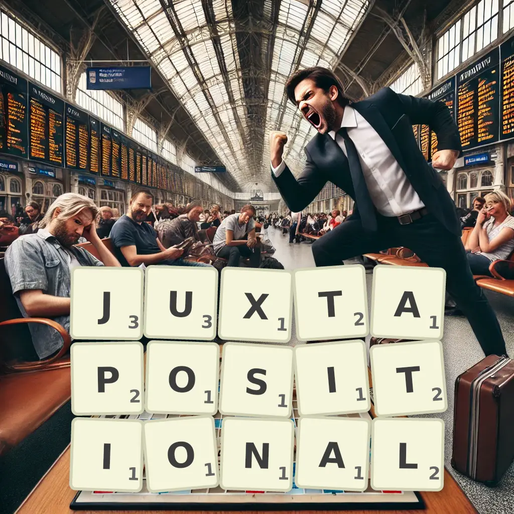 List of words with letters JUXTAPOSITIONAL Words with letters JUXTAPOSITIONAL
