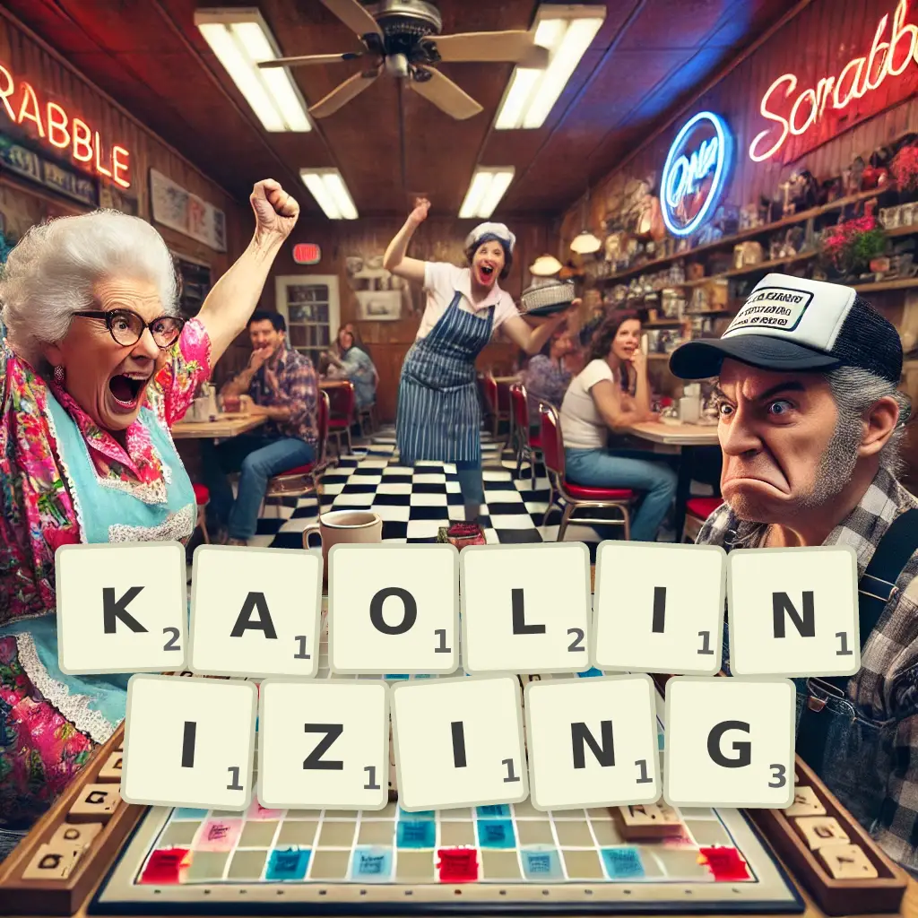 List of words with letters KAOLINIZING Words with letters KAOLINIZING
