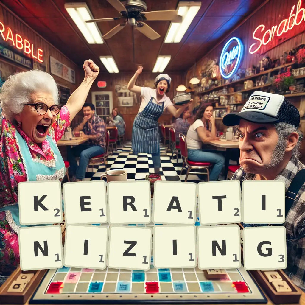 List of words with letters KERATINIZING Words with letters KERATINIZING