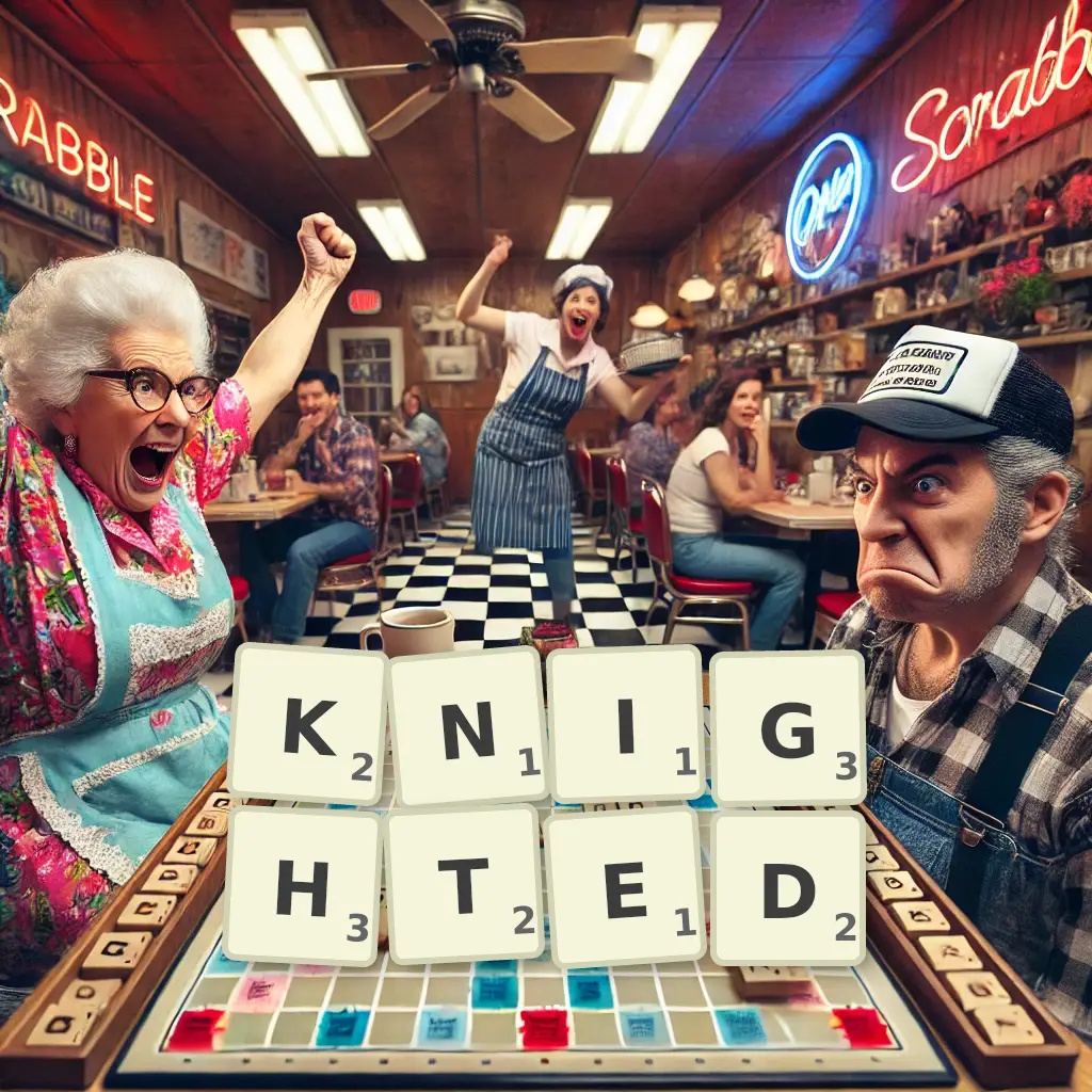 List of words with letters KNIGHTED Words with letters KNIGHTED