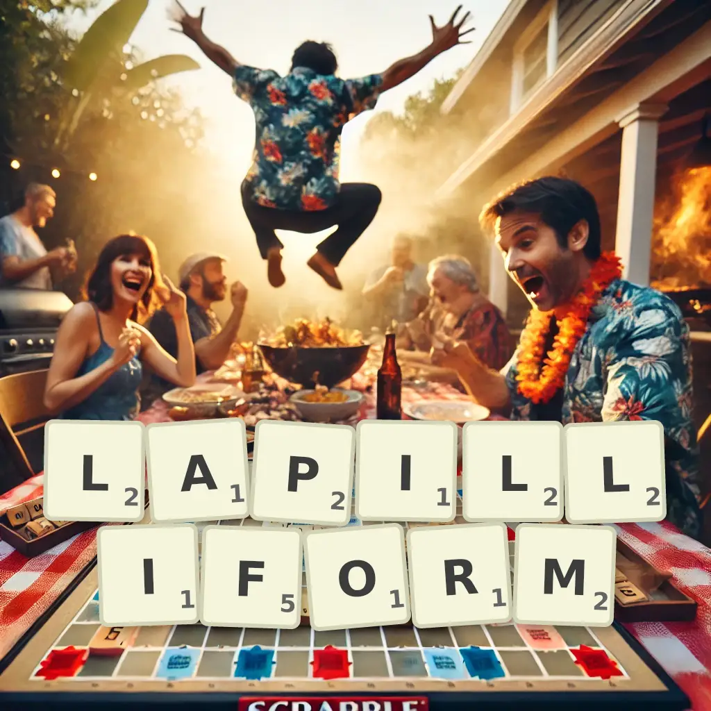 List of words with letters LAPILLIFORM Words with letters LAPILLIFORM