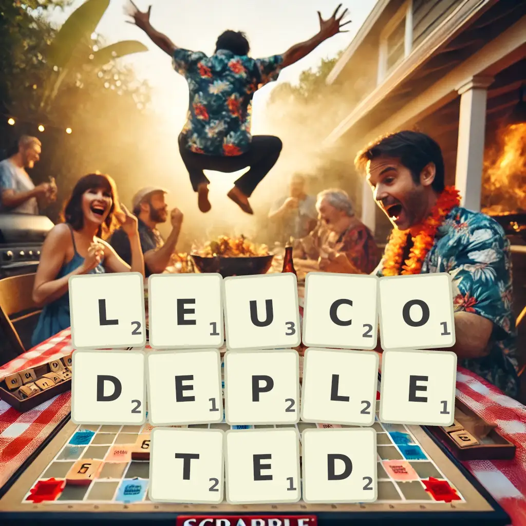 List of words with letters LEUCODEPLETED Words with letters LEUCODEPLETED
