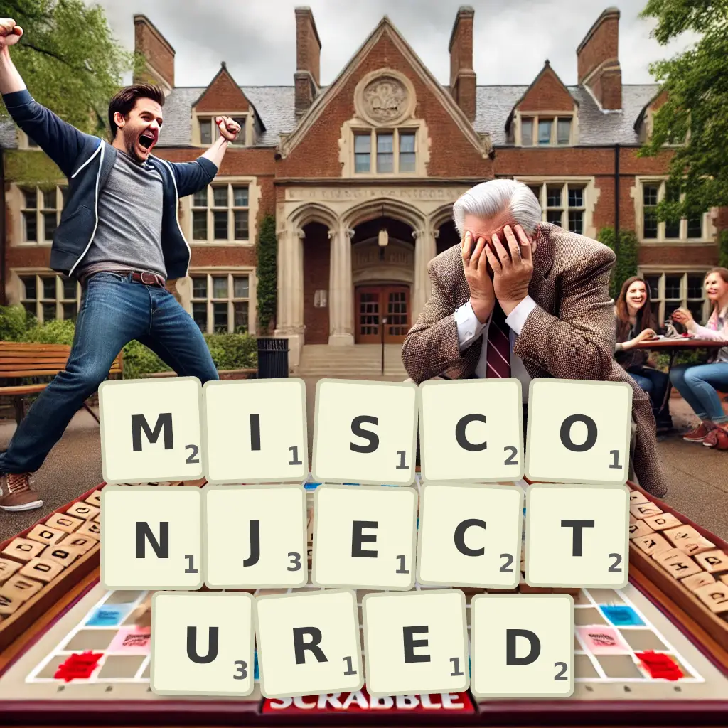 List of words with letters MISCONJECTURED Words with letters MISCONJECTURED